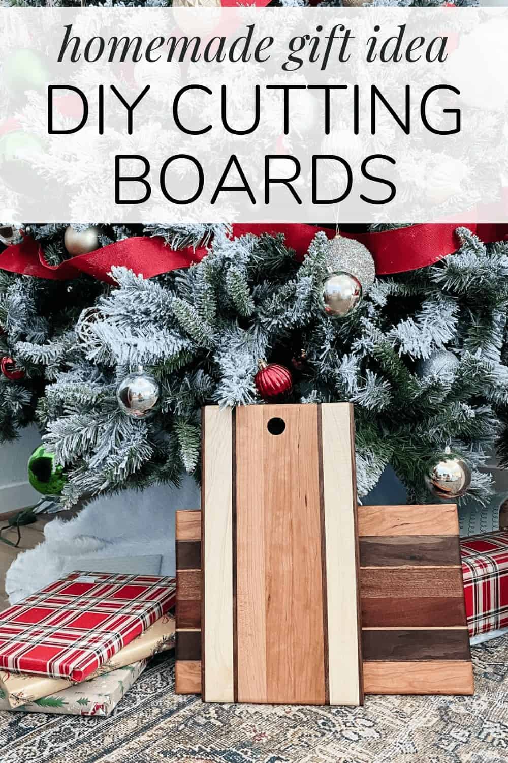 Make-It-Yourself Gifts: Wood Burnt Cutting Boards