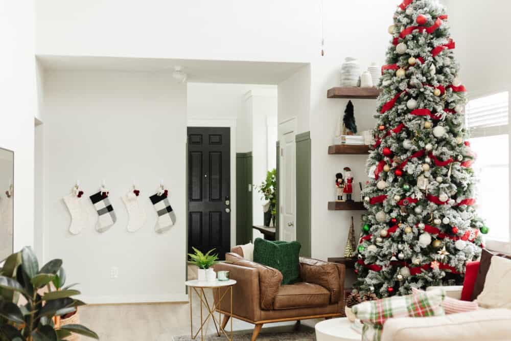 Our 12-Foot Christmas Tree – Love & Renovations