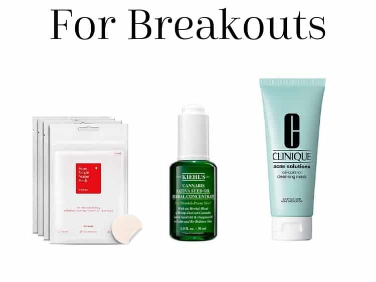 collage of products used during a breakout 