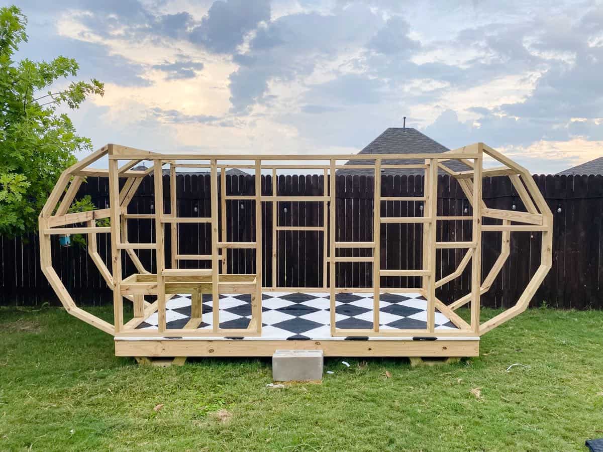 Framing a deals playhouse