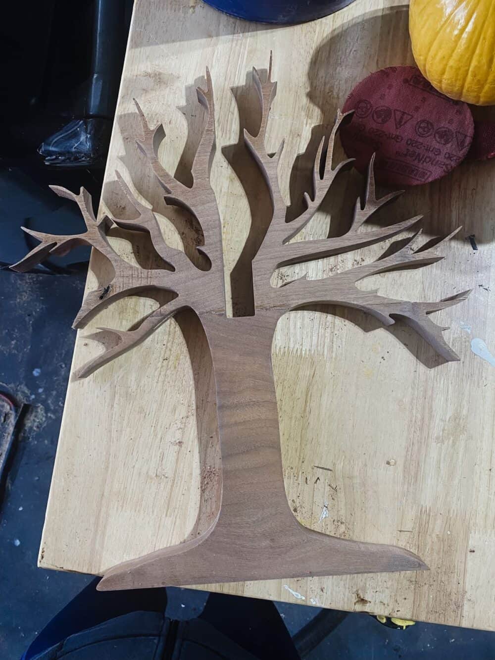 One piece of gratitude tree before being put together 