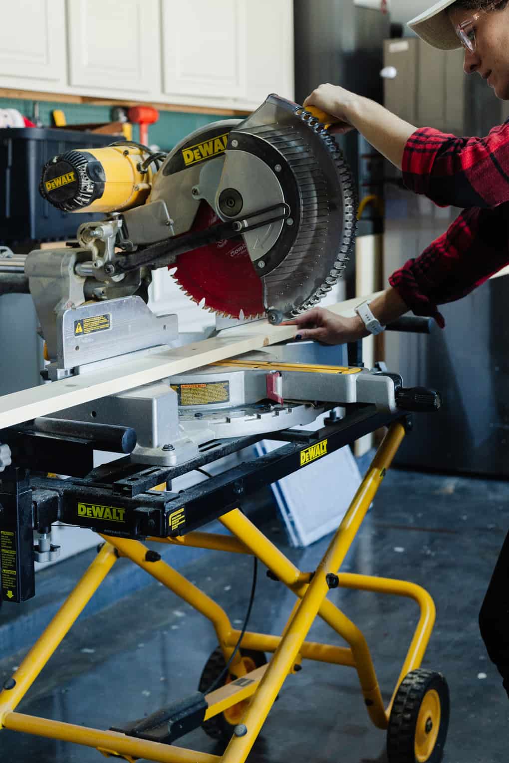 How to Use a Miter Saw: Power Tools for Beginners // Love & Renovations