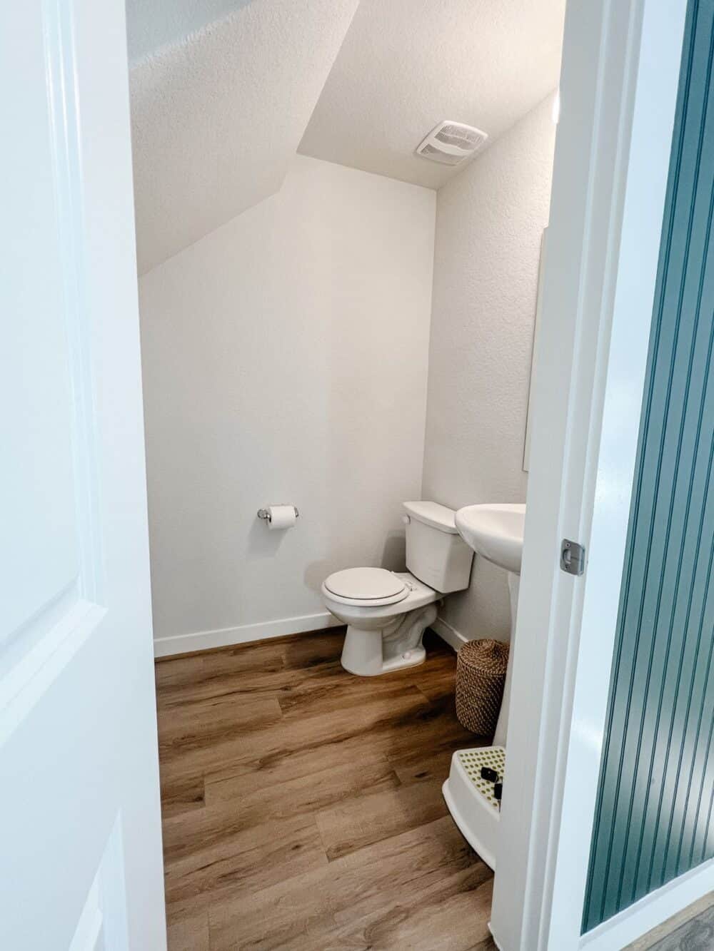 small powder room