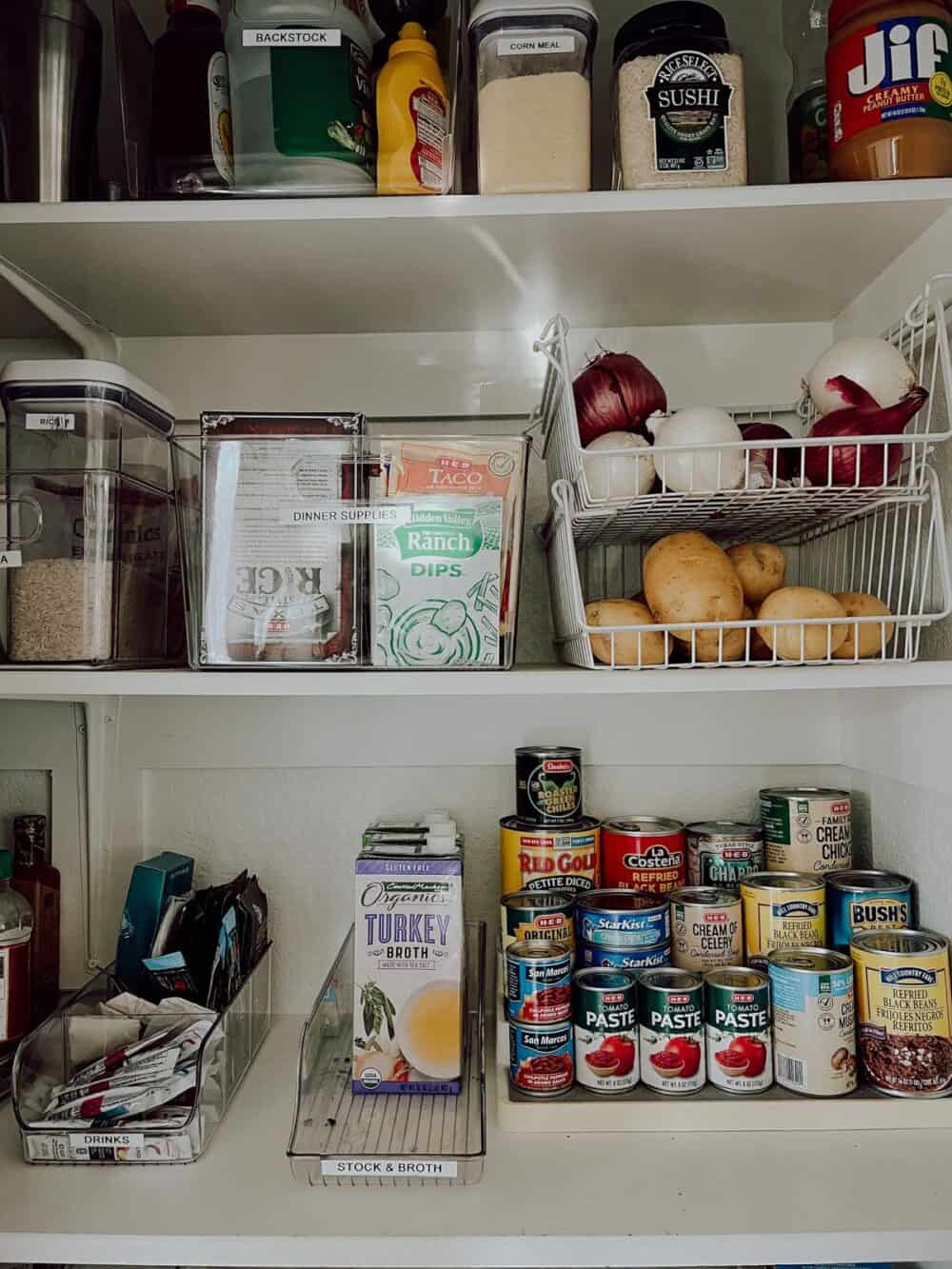 Pantry Organization