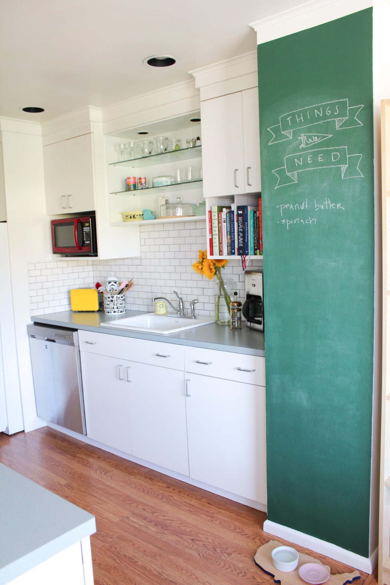 How to Fill a Blank Wall in Your Kitchen – Love & Renovations
