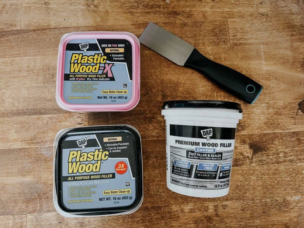 How to Use Wood Filler – Love & Renovations