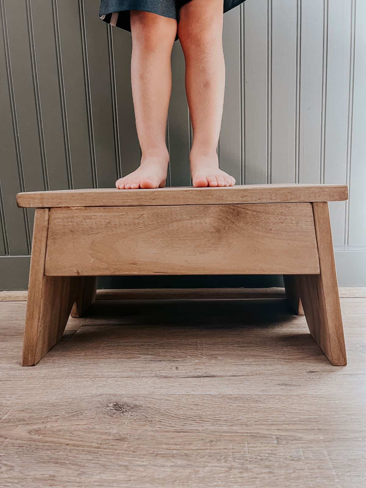 One-Hour DIY Wooden Step Stool