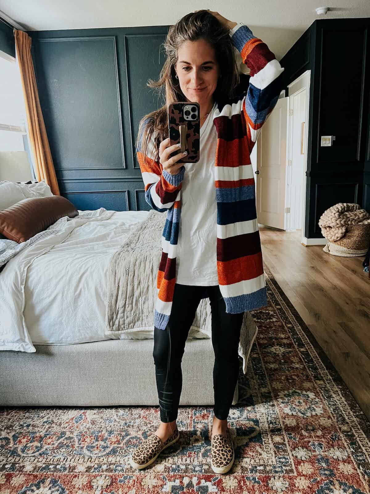 Madewell kent on sale striped cardigan
