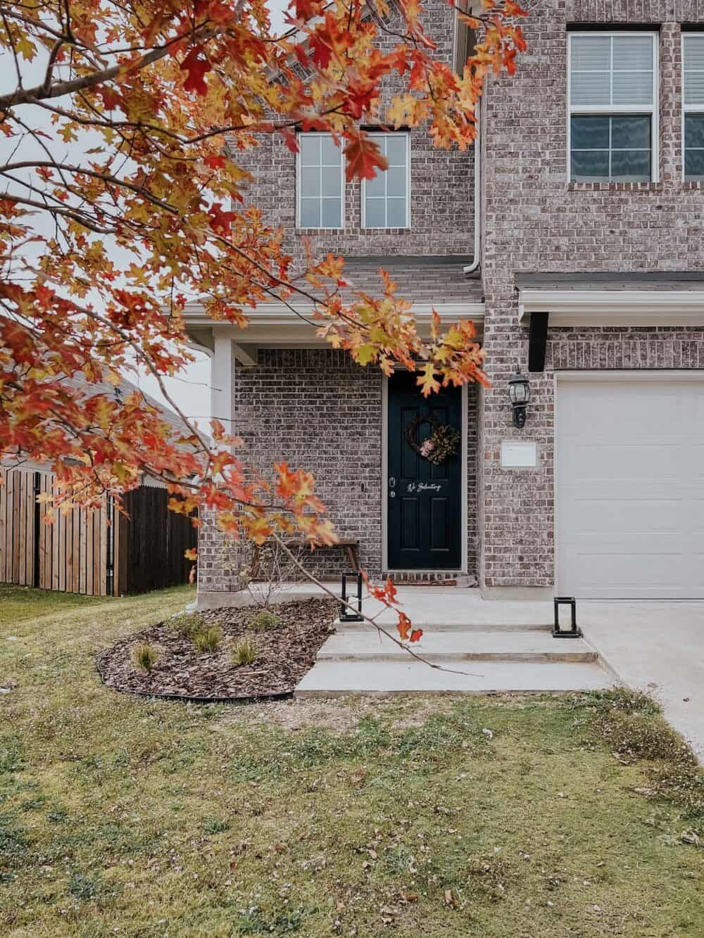 exterior of a suburban austin home