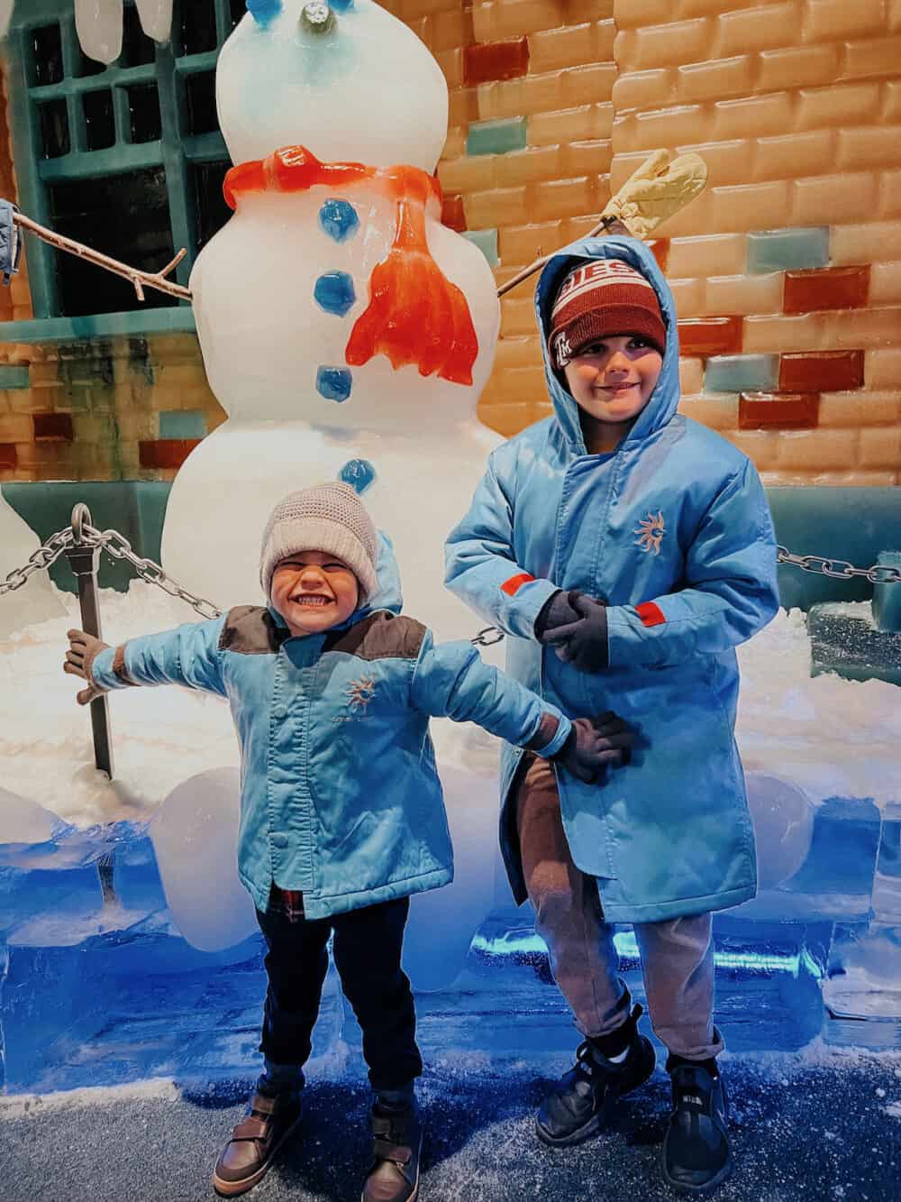 Polar Express ICE display at Gaylord Texan