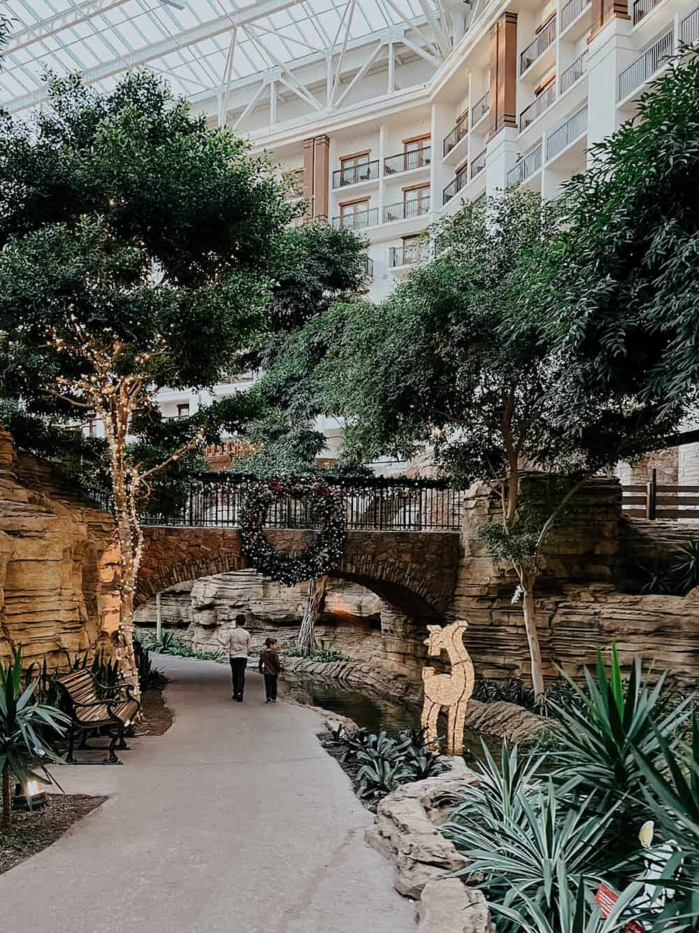 atrium at the Gaylord texan resort 