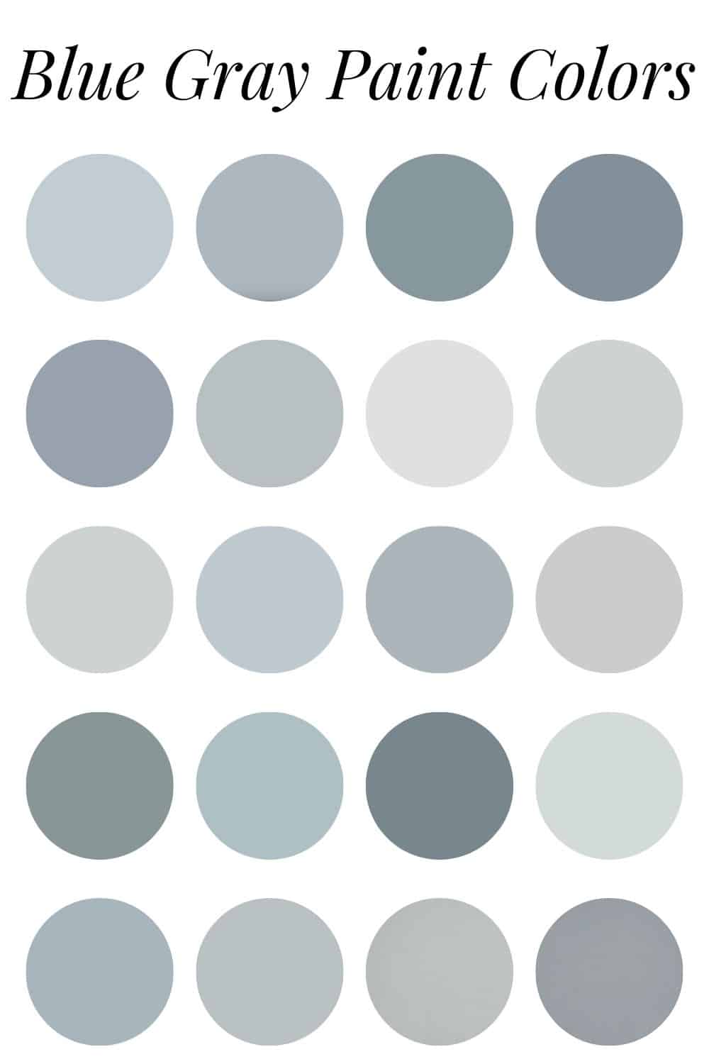 Light Blue Grey Color