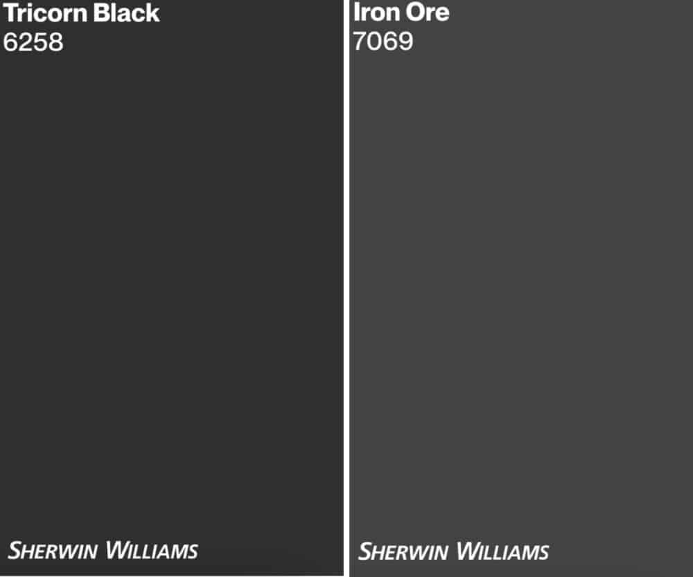 tricorn black vs iron ore 