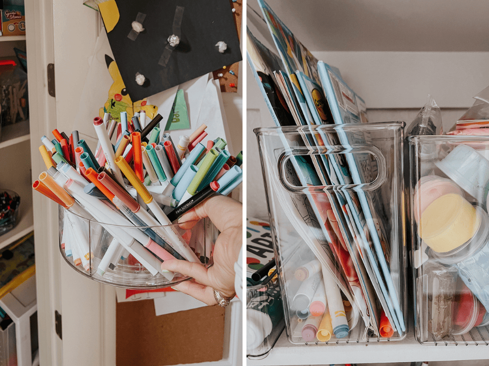 details of craft closet organization kits 