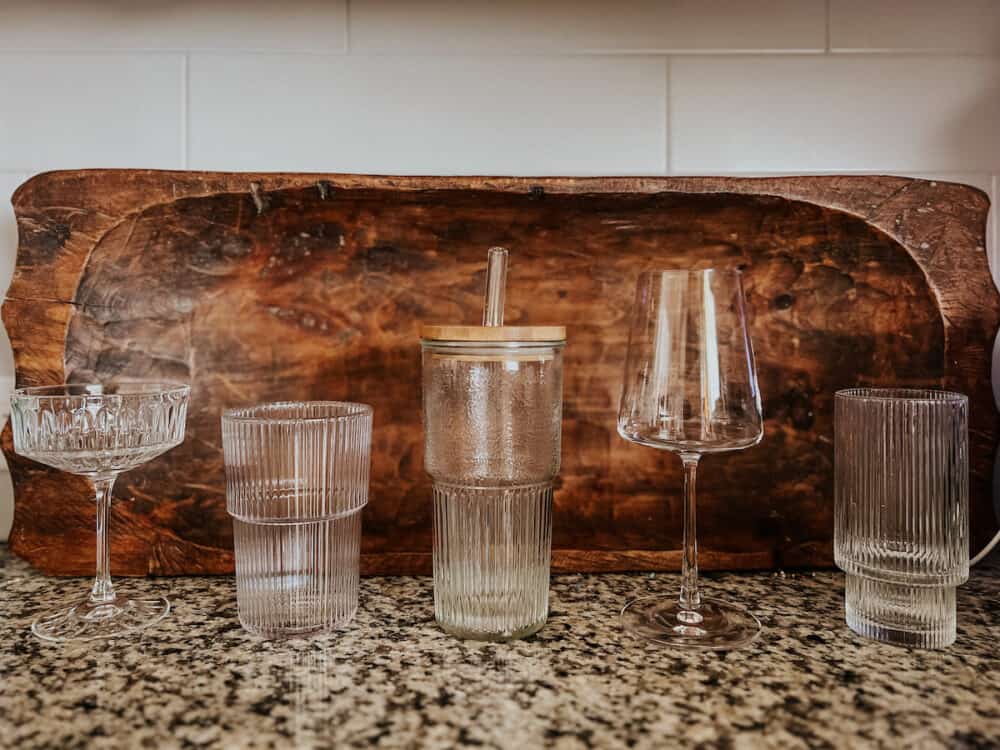 collection of beautiful drinkware from Amazon