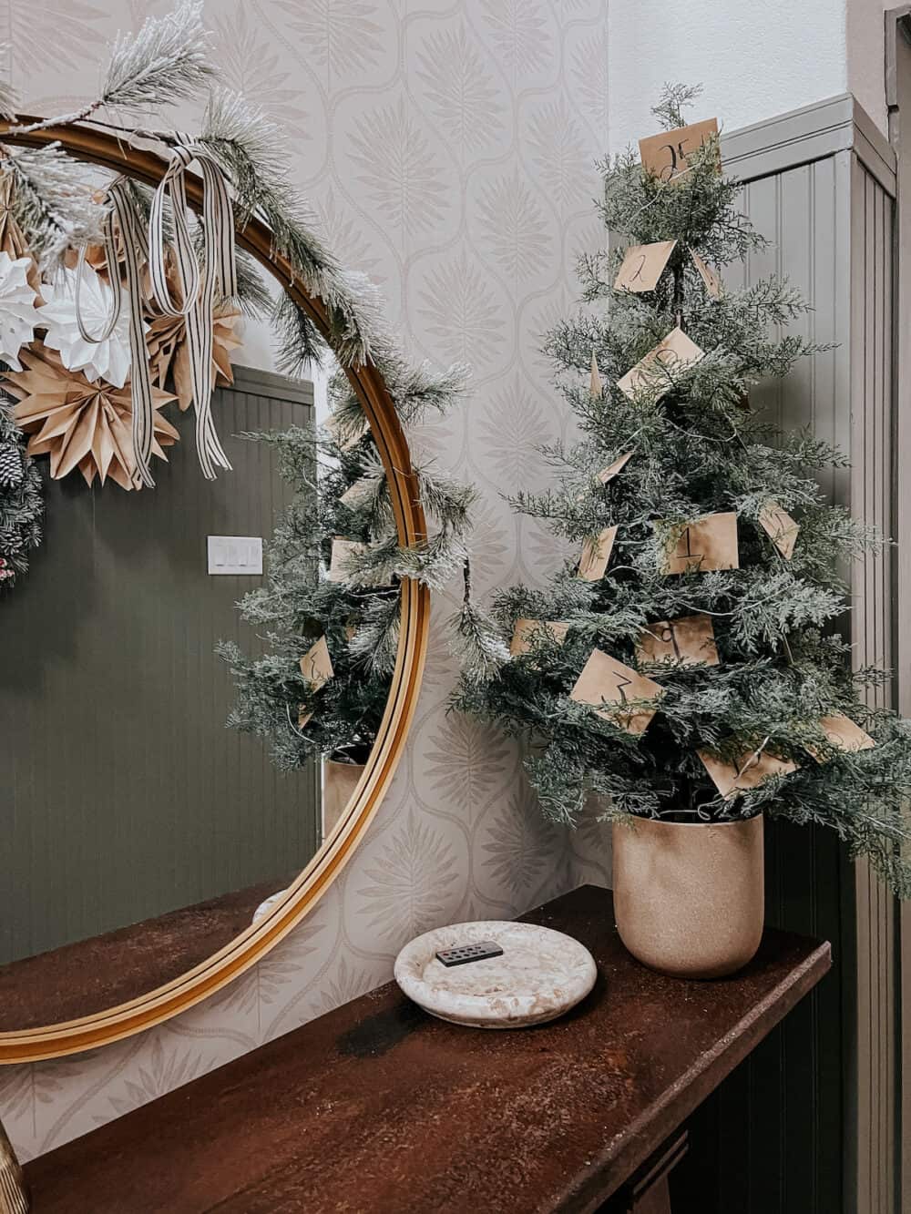 activity advent calendar Christmas tree