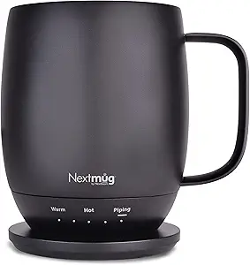a self heating coffee mug