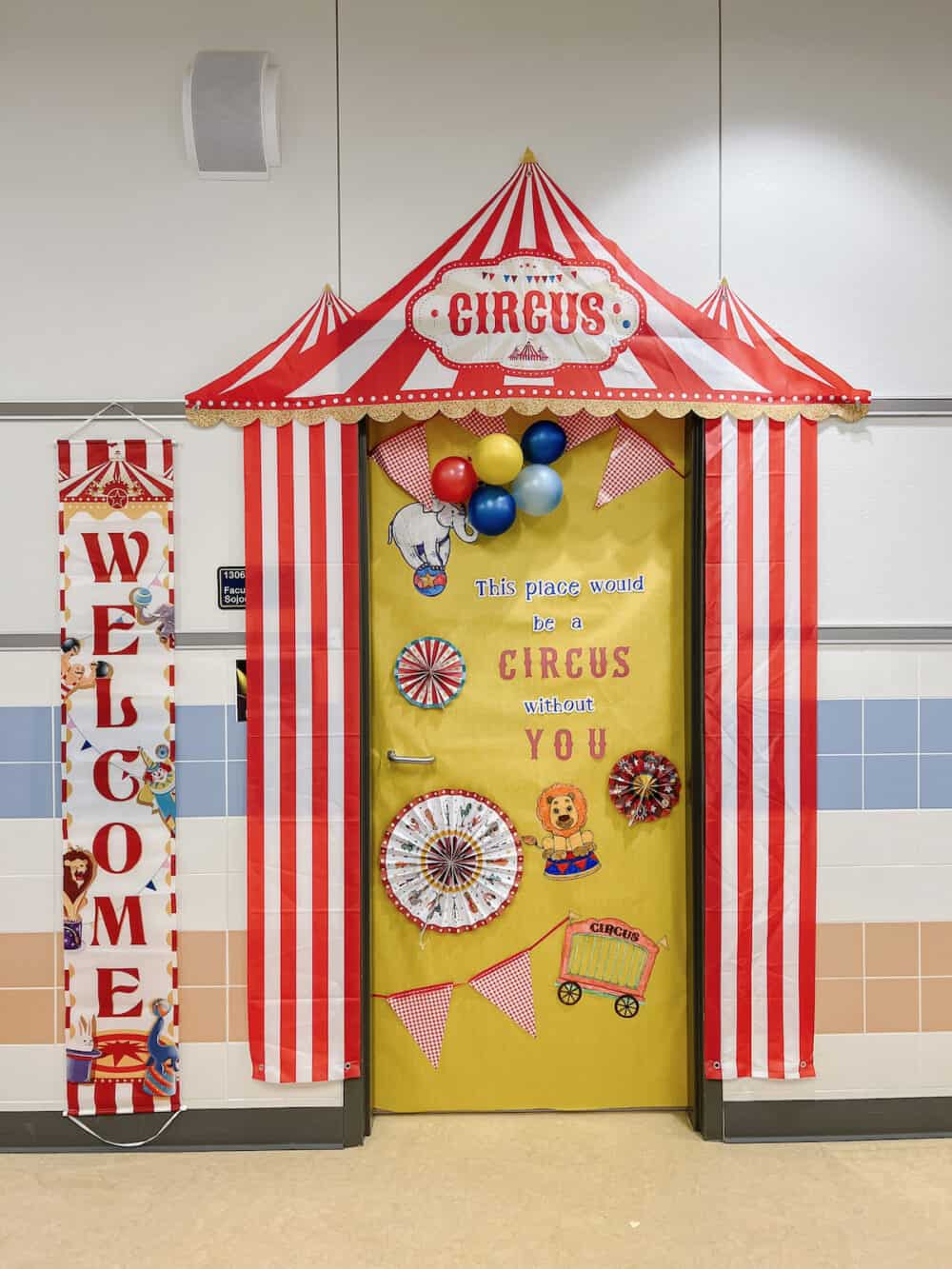door to teacher lounge to teacher appreciation week