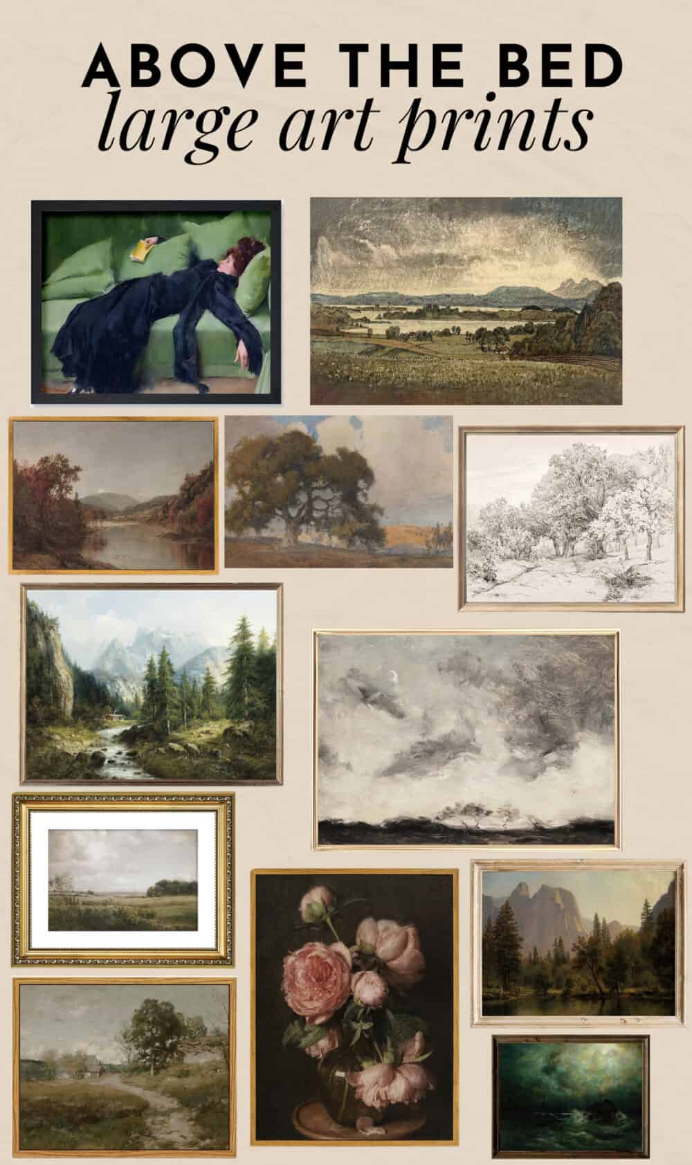 art ideas for above the bed