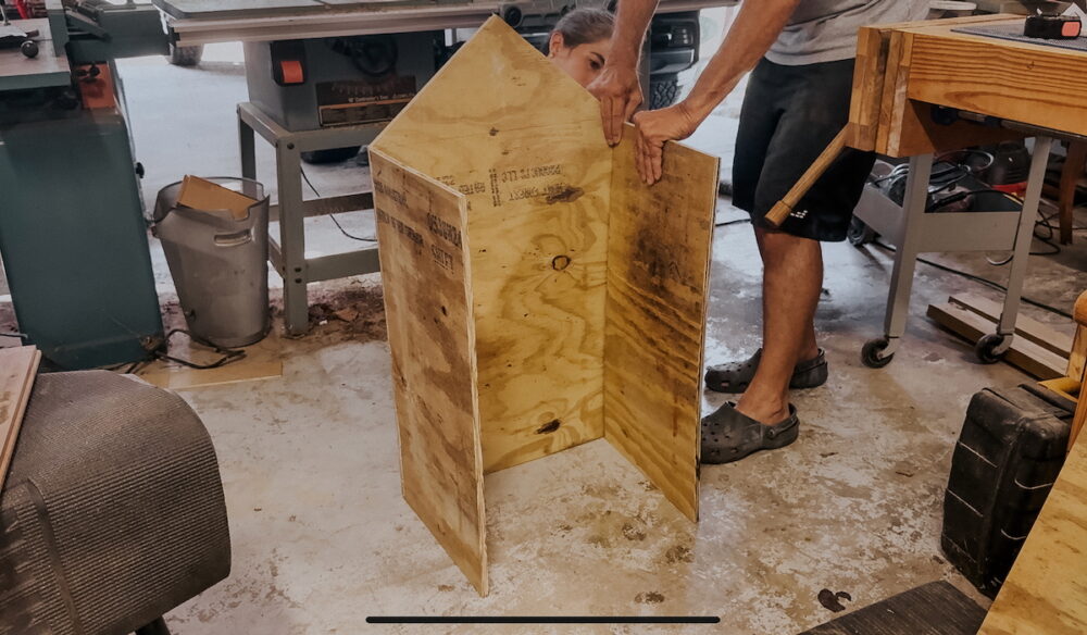 outside frame pieces of free little library