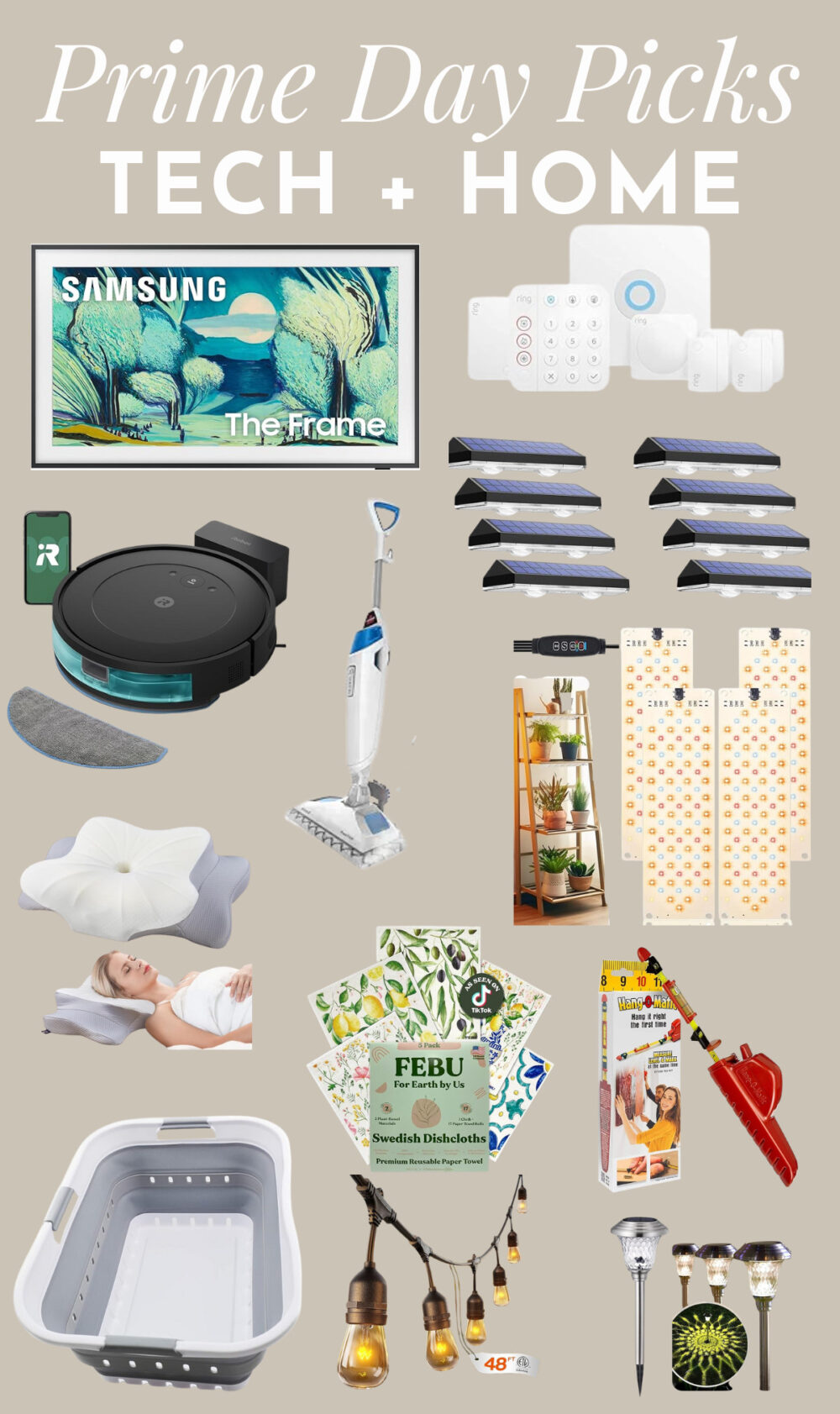 collage of prime day picks for 2025 