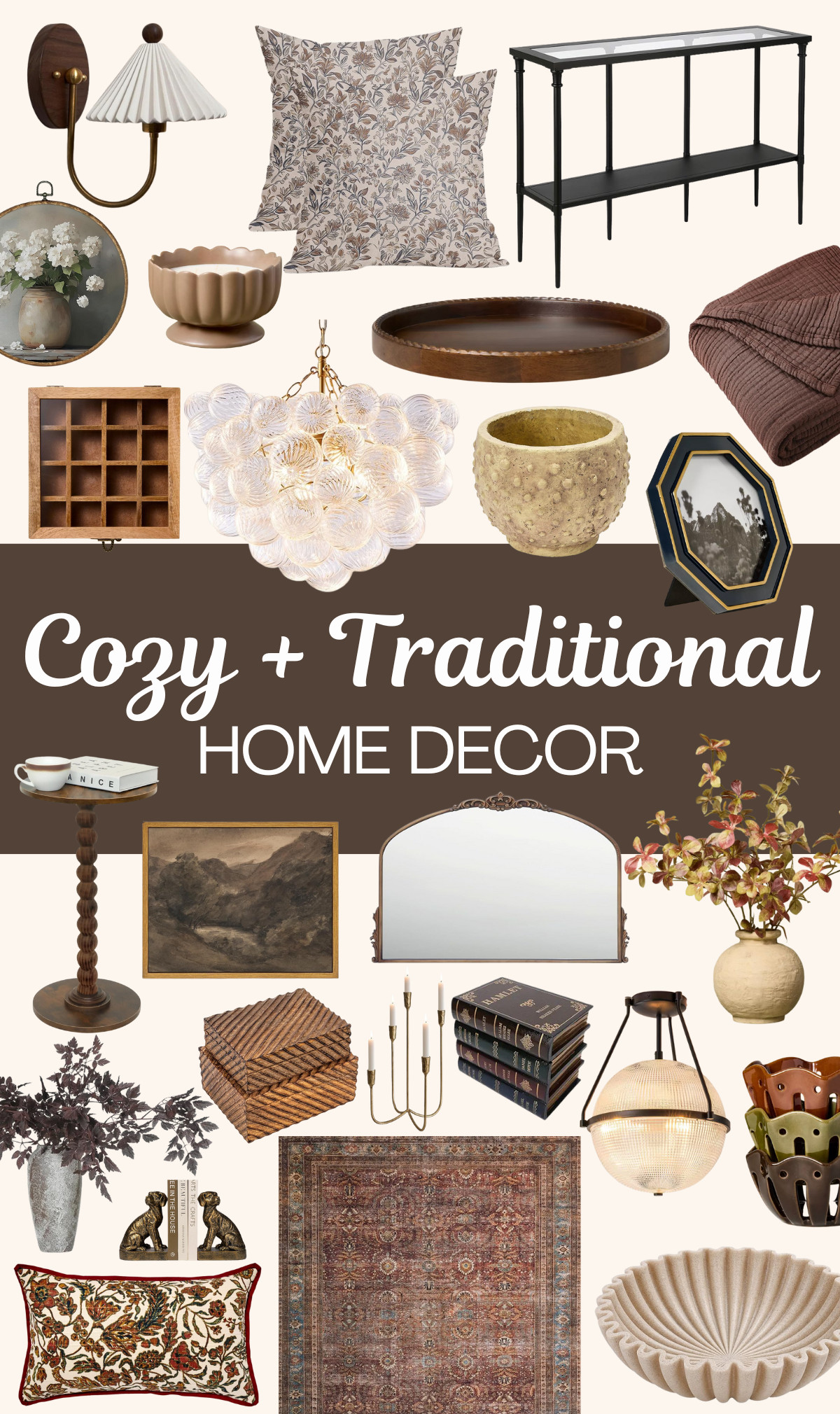 All the Cozy + Traditional Decor I’m Eyeing for the New House