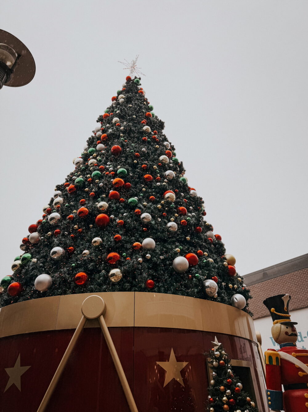 giant outdoor Christmas tree 