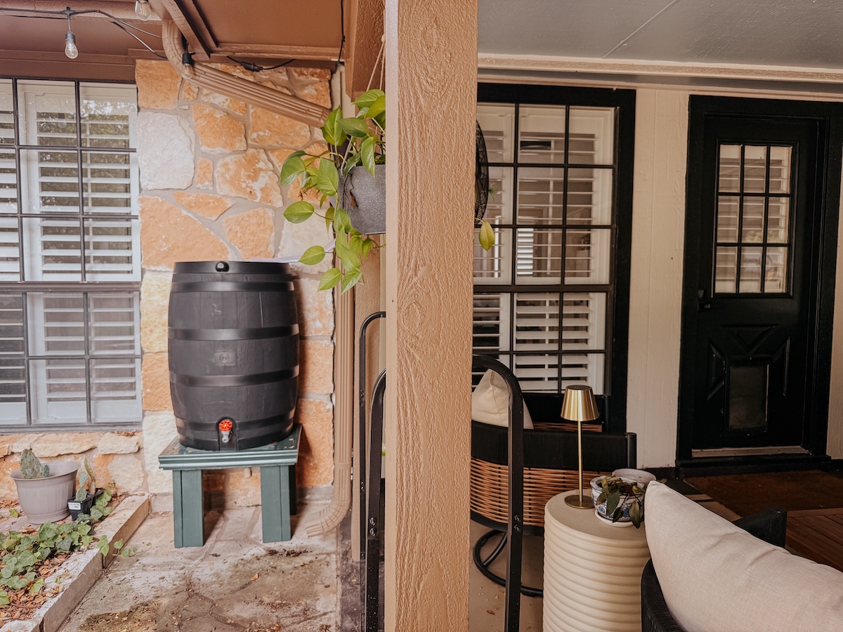 How to Install a Rain Barrel in Your Gutter Downspout